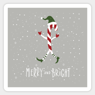 Merry and Bright Sticker